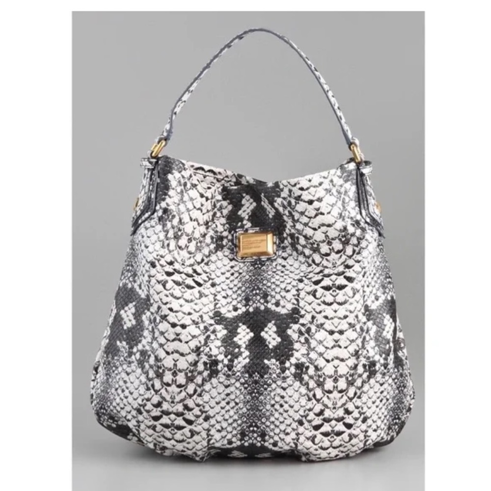 Marc Jacobs snake embossed hobo bag